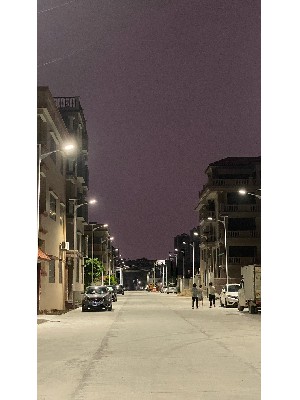 Street lighting works 44